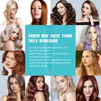 Couleur de cheveux Crème Gris Rouge Jaune Bleu Couverture des cheveux 28 couleurs Marque privée Colorant permanent pour cheveux