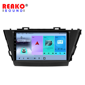 Estéreo de coche para <span class=keywords><strong>Toyota</strong></span> <span class=keywords><strong>Prius</strong></span> <span class=keywords><strong>Plus</strong></span> V Alpha <span class=keywords><strong>2012</strong></span> ~ 2017 compatible con Carplay inalámbrico Android Auto Radio pantalla dividida BT FM GPS 4G Wifi - Product Image 1