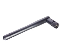 Antenne omnidirectionnelle 2,4 GHz et 5 GHz avec gain de 3 dBi pour utilisation en intérieur, connecteur pour appareils IoT industriels
