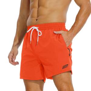 Aimpact กางเกงขาสั้นวิ่งออกกำลังกายผู้ชาย, กางเกงขาสั้นไนลอนแห้งเร็วกางเกงขาสั้นเทนนิสน้ำหนักเบา5นิ้วออกกำลังกายยิมกางเกงขาสั้นผู้ชาย - Product Image 1