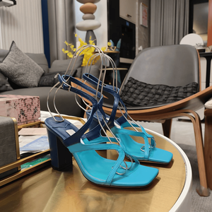 Jimmy Womens Versatile Strappy Block Heel Sandals Stylish Open Toe Heels for Casual Formal Occasion Chooing - Product Image 2