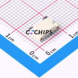 FPC-0.5FX-8PWCR-H20 FFC/FPC Connector SMD,P=0.5mm,Horizontal Mount Connector Flip Cover Type Bottom Contact 8P 0.5mm - Product Image 2