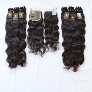 Extensiones de cabello humano brasileño ondulado sin procesar, Pelo Rizado profundo con cierre de encaje Hd suizo, 13x6, 11a - Product Image 2