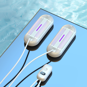 Sèche-chaussures portable avec câble USB, en plastique blanc, design ignifuge, pliable, rétractable, fonctionnement programmé, universel - Product Image 3