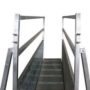 Verstelbare Gegalvaniseerde Vee-Uitrusting Nieuwe Staat Runderen Schapen Paard Laadhelling - Product Image 5