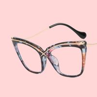 Lunettes de lecture unisexes œil de chat, grande monture, en PC, noires transparentes, anti-lumière bleue, style européen et américain