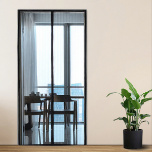 <span class=keywords><strong>Moustiquaire</strong></span> de porte en maille magnétique Rideaux en maille polyester magnétique pour portes - Product Image 1