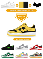 Chaussures décontractées en cuir personnalisées avec logo OEM, style mode, pour enfants, femmes et hommes, idéales pour le skateboard, de marque propre.