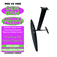 Nouvelle Collection 2026 : Aile Hydrofoil en Carbone Renforcé Ultra High Mod AXIS PNG V2 1400 pour Wing Foil, Surf Foil – Contrôle Stable et Freeride