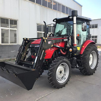 Tracteur à roues diesel bon marché Euro 5 de haute qualité meilleur petit tracteur avec certification CE/EPA