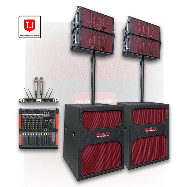 Professional Audio DJ Equipment Passive 10-Inch Line Array Speaker System