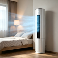 AC Split Hisense 24000BTU 36000BTU Inverter, Kabinet Silinder, Tipe Lantai, Kebisingan Rendah, 220V, Multi R-32