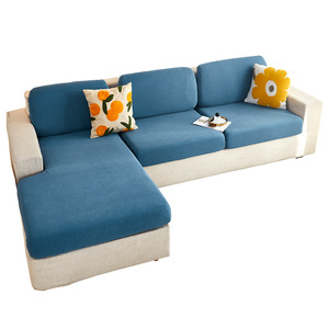 <span class=keywords><strong>Funda</strong></span> de <span class=keywords><strong>Sofá</strong></span> de Terciopelo Alemán, Color Sólido, Elástica, Antideslizante, para Todas las Estaciones, Lavable a Máquina - Product Image 5