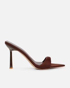Nuovi Sandali da Esterno Er con Punta Aperta, Ciabatte in Raso, Tacchi Alti, Mules con Tacco Alto per Scarpe con Tacco - Product Image 6