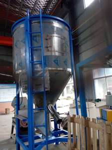 5t trộn khối lượng 304 thép không gỉ hóa chất công nghiệp trộn bột khô máy trộn hạt vít hình nón trộn - Product Image 3