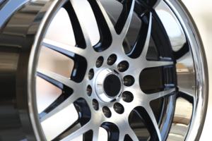 Ruedas <span class=keywords><strong>de</strong></span> 18 Pulgadas con Borde Ancho para Automóviles <span class=keywords><strong>de</strong></span> Pasajeros, Neumáticos <span class=keywords><strong>de</strong></span> Aleación con Bordes Cromados, Delanteras y Traseras con Ruedas Bajas - Product Image 6