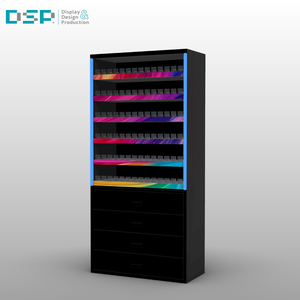 Présentoir à tabac DSP USA America, meuble, étagère, présentoir à cigarettes sur pied, vitrine pour magasin de tabac, épicerie - Product Image 5