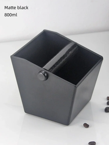 Cubo de desecho de café para espresso, contenedor de posos de café ABS antideslizante, cazo biselado para residuos, accesorios y herramientas para <span class=keywords><strong>barista</strong></span> - Product Image 6