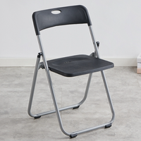 Chaise pliante, chaise de réunion, chaise pour activités de loisirs en plein air, chaise pliante portable pour exposition, chaise avec dossier, chaise de discussion