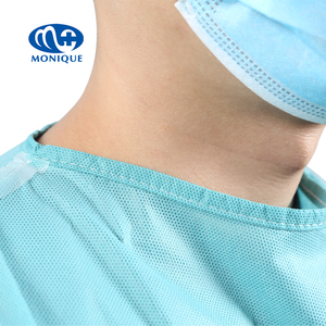 Y tế dùng một lần y tế 45g 50G SMS smms áo choàng phẫu thuật không dệt với khử trùng <span class=keywords><strong>ETHYLENE</strong></span> <span class=keywords><strong>OXIDE</strong></span> - Product Image 5