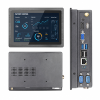 Bestview Panel PC Industrial de 7 Pulgadas, Tablet Industrial IP65 Resistente al Agua, Aleación de Aluminio de 3 mm, Panel Táctil Industrial Todo en Uno