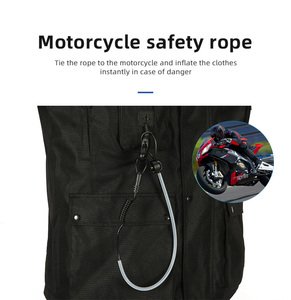 Veste de sport confortable certifiée CE Adultes Racing Moto Sport Imperméable <span class=keywords><strong>Adventure</strong></span> Stunt Airbag Col <span class=keywords><strong>r</strong></span>églable - Product Image 5