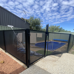 Malla de Seguridad <span class=keywords><strong>para</strong></span> Piscina de Aluminio Perforada con Corte Láser y Recubrimiento en Polvo, Duradera, <span class=keywords><strong>para</strong></span> Exteriores, Australia - Product Image 1