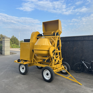 Factory Direct Sales New 350L 500L Small Concrete Mixer Machines Gasoline Concrete Mixers - Product Image 3