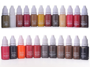 Mực xăm thẩm mỹ vĩnh viễn chuyên nghiệp, màu mày Microblading tùy chỉnh - Product Image 4