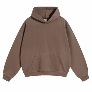 ผู้ผลิตเสื้อฮู้ดดี้ผ้าฝ้ายฟลีซแบบยูนิเซ็กซ์ รับผลิตแบบ OEM ODM พร้อมบริการผลิตครบวงจร โลโก้เรืองแสงในที่มืด สไตล์สตรีทแวร์ - Product Image 1