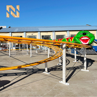 Nova Rides Mini Montagnes Russes Caterpillar 16 Places pour Jardin, Parc d'Attractions pour Enfants