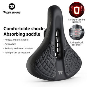 Asiento de Bicicleta Cómodo con Amortiguación, Hueco y Transpirable, Antideslizante y Ancho - Product Image 6