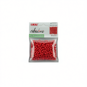 ILAN Abalorio Perline Rosse da 8 mm per la Creazione di Gioielli - Product Image 1