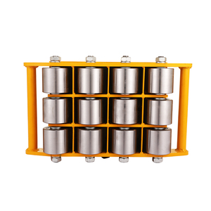 CRA 6T <b>Trolley</b> Machine Skate Machinery Roller Mover Customized Machinery Moving <b>Trolley</b> Customized - Product Image 2