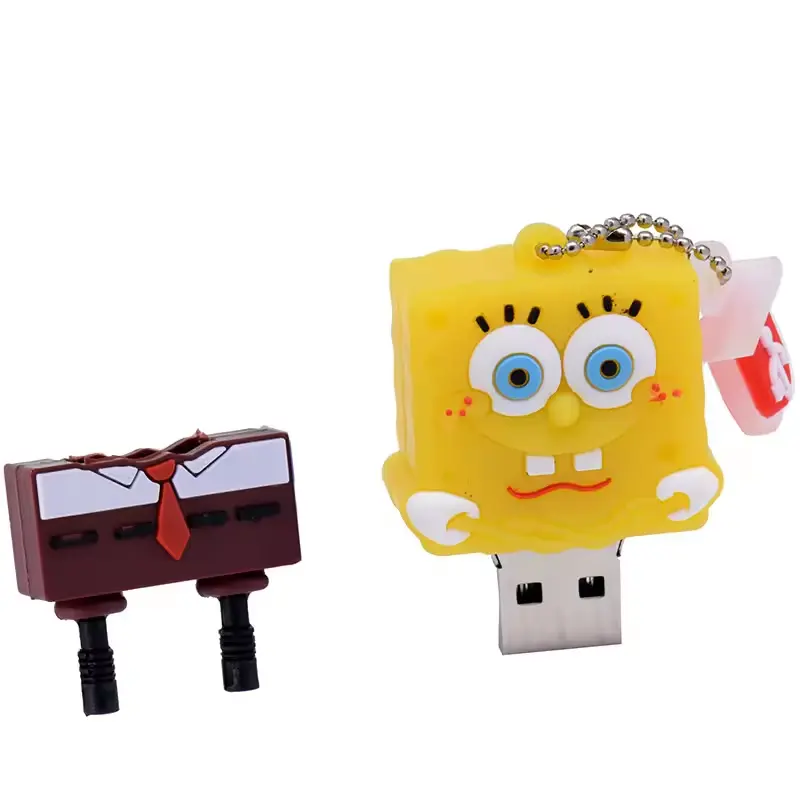 Silicone Cartoon Shape Pendrive cle usb Memory Stick Designs 1Gb 4Gb 2Gb 32Gb Pvc Usb Flash Drive cool gadgets