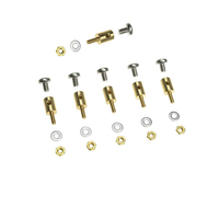 Kit de quincaillerie OEM pour connecteur de tige de commande de servo d'avion RC, lien de verrouillage carré et ajusteur rapide pour drone DIY