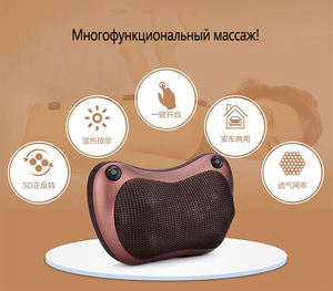 Nacken massage gerät Kissen Kopf Rücken Nacken rolle Knet massage gerät Körper massage kissen - Product Image 4