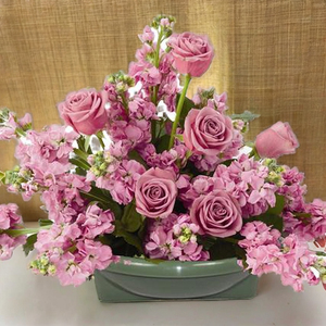 FT-03 Floral <b>Tray</b> Light Green Plastic for Flower Arrangement Christmas Chinese New Year Mother's Day Indoor/Outdoor Use - Product Image 1