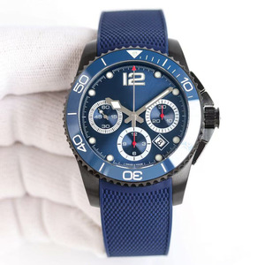 Reloj Mecánico Automático de Lujo para Hombre con Estilo Darth <span class=keywords><strong>Vader</strong></span>, Bisel de Cerámica de Alta Calidad y Luminiscencia Azul Hielo - Product Image 1