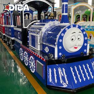 Торговый центр, Классический Поезд без трека, туристический Электропоезд, аттракцион, поезд без трека с батареей - Product Image 3