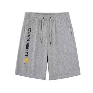 Pantalones cortos casuales con bordado clásico para hombre y mujer, marca CarHart, pantalones de cinco pulgadas modernos y versátiles para parejas - Product Image 4