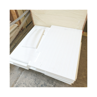 Panneau en mousse rigide de polyuréthane PIR personnalisé, rainuré et perforé, usiné CNC, plaque PIR OEM