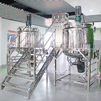 Réservoir de mélange cosmétique de haute qualité agitateur lye réservoir de stockage savon faisant la machine de mélange de graisse
