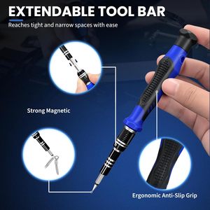 Juego de 142 Piezas de Destornilladores de Precisión para Relojería y Reparación de Teléfonos, Juego de Destornilladores para Reparación de Teléfonos y Computadoras - Product Image 5