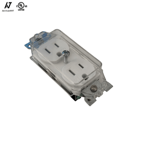 125V 15A Mỹ ổ cắm, với một nhựa trong suốt vỏ chống thấm nước - Product Image 1
