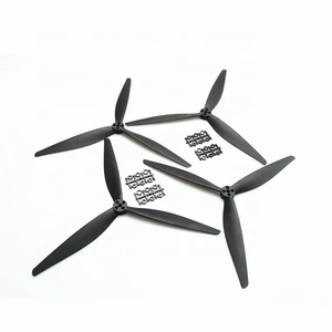 Hélices noires à <span class=keywords><strong>3</strong></span> pales de 13 pouces en fibre de verre et nylon, 2CW 2CCW, pour drone de course FPV, quadricoptère longue portée - Product Image 6