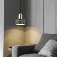 Kasanto Lampes Suspendues Lustre Simple Moderne Luxe Marbre Restaurant Couloir Allée Café Balcon Bar Chevet Lampe Décorative
