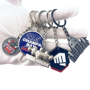 Portachiavi in Metallo alla Moda con Logo Personalizzato, Alta Qualità, per Uomo e Donna, Portachiavi Commemorativo - Product Image 3