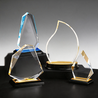 Plaque de trophée vierge en acrylique pour artisanat, vente en gros, fabricant Noble