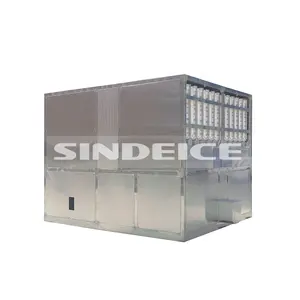SINDEICE 2024 neues Modell 5-Tonnen-Eiswürfel-Eismaschine für Kaltgetränke Getränke Indonesien Malaysia